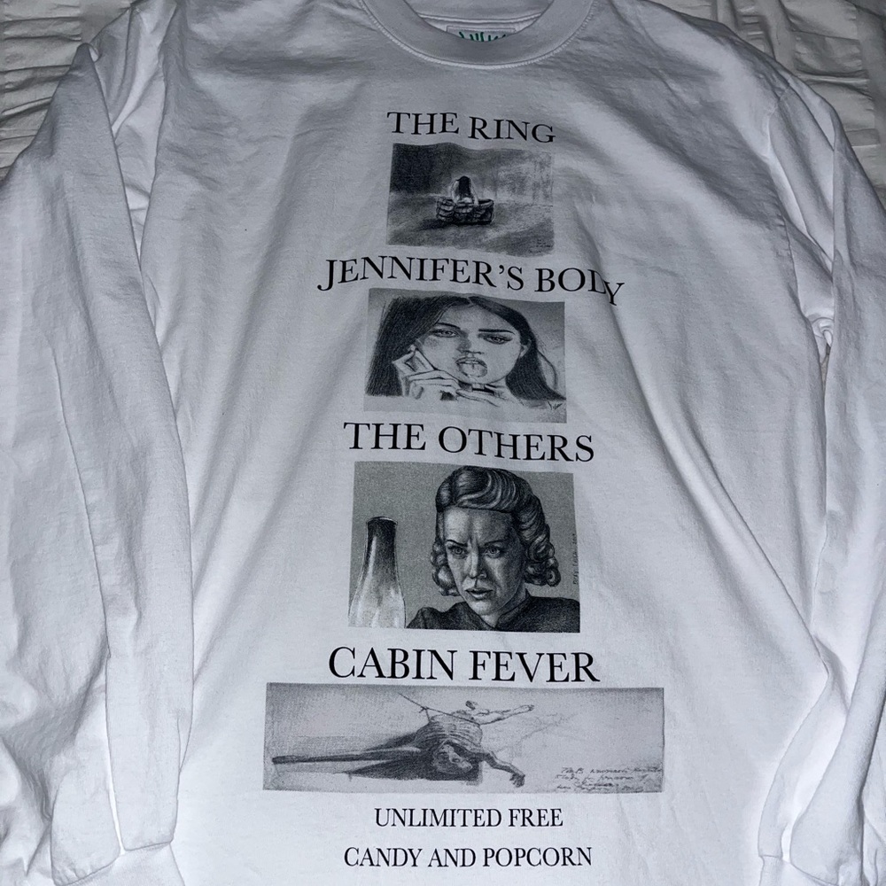 Online Ceramics Jennifer’s Body/Ring/Others/Cabin Fever Movie Tee